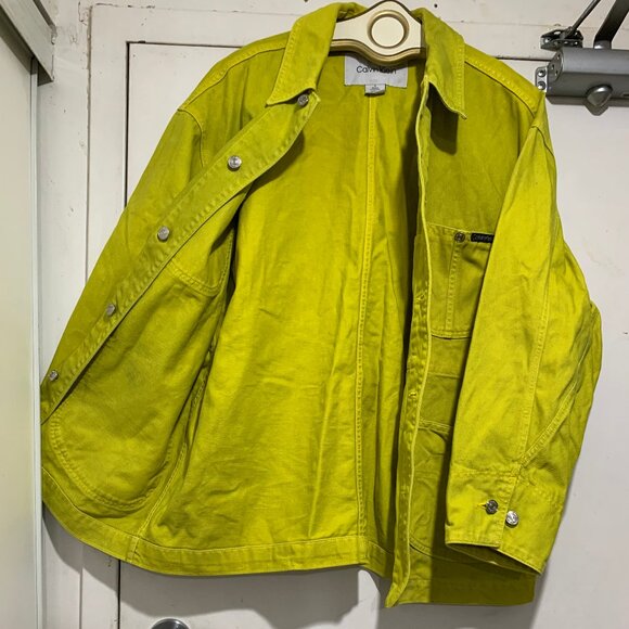 CALVIN KLEIN MILITARY DENIM JACKETS SIZE M - Picture 10 of 12